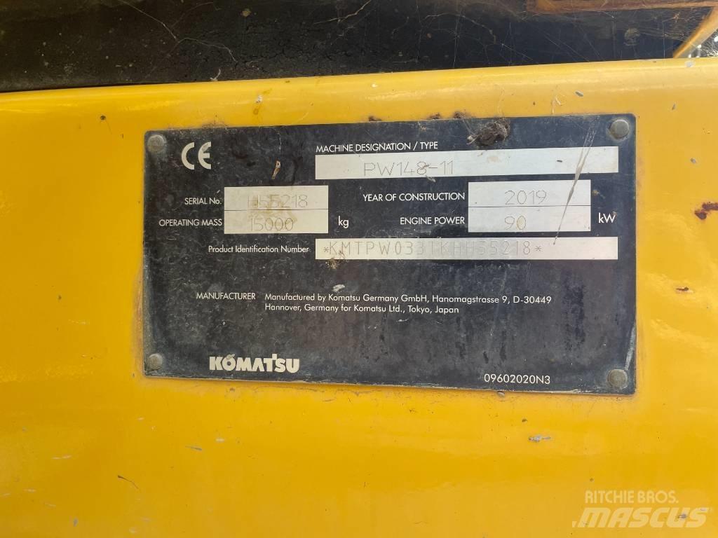 Komatsu PW 148-11 Escavadoras de rodas