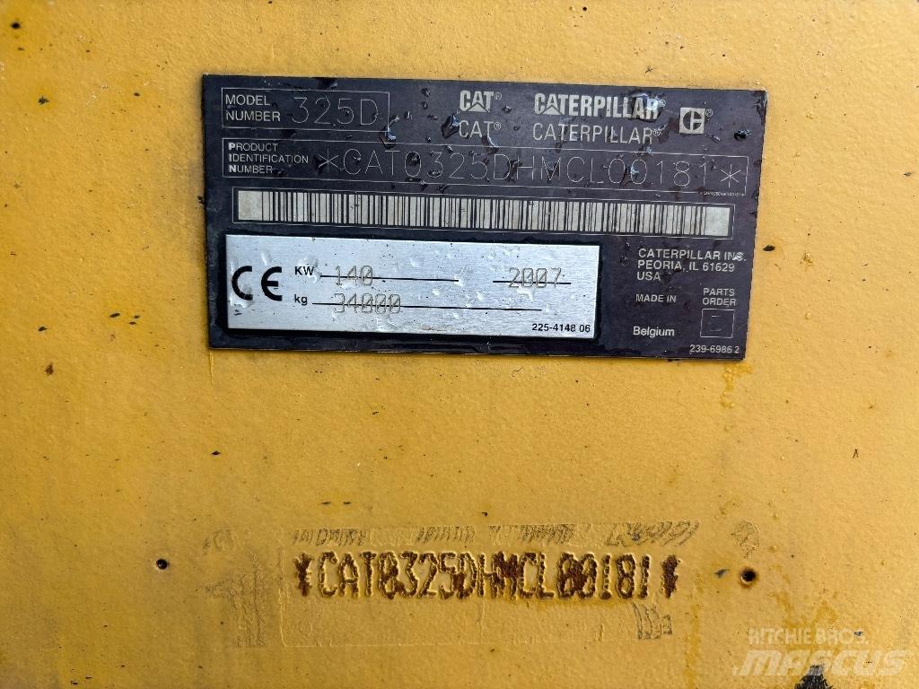 CAT 325 D LR Escavadeiras de esteiras