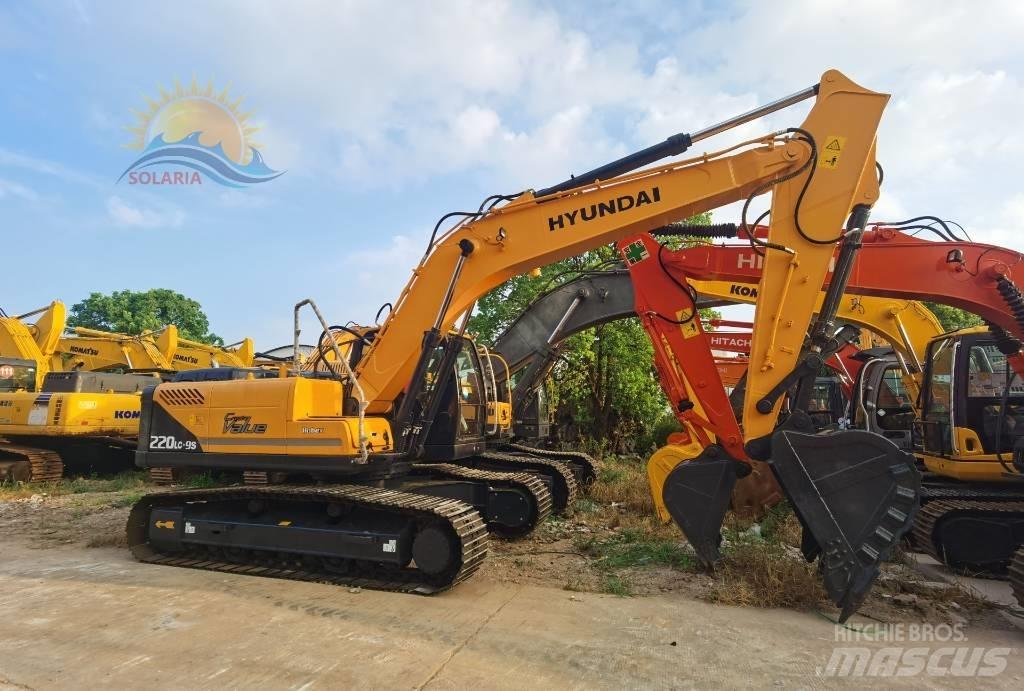 Hyundai R220LC-9S Escavadeiras de esteiras