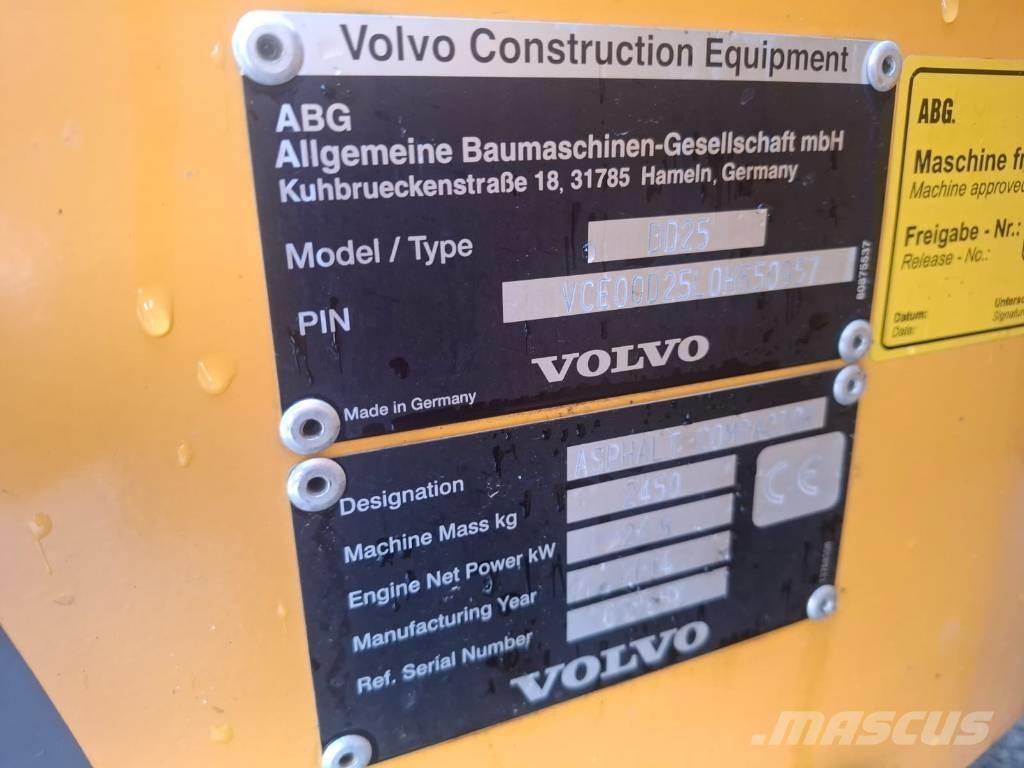 Volvo DD 25 Cilindros Compactadores tandem