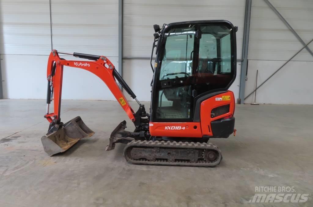 Kubota KX 018-4 Miniescavadeiras