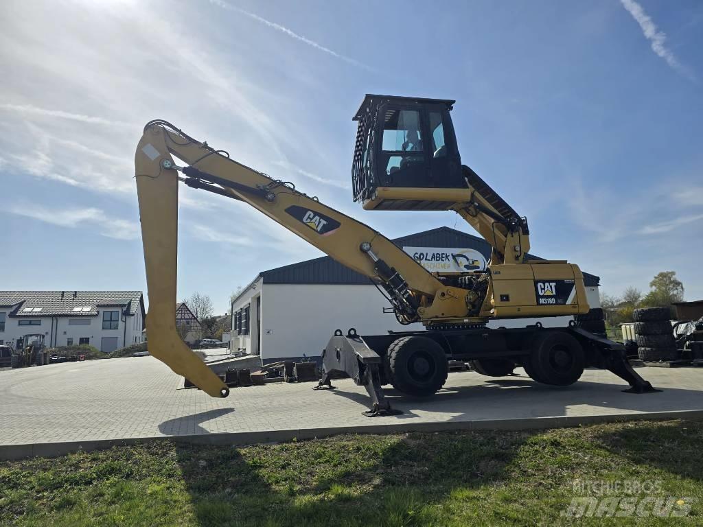 CAT 318D Manipuladores de lixo / indústia