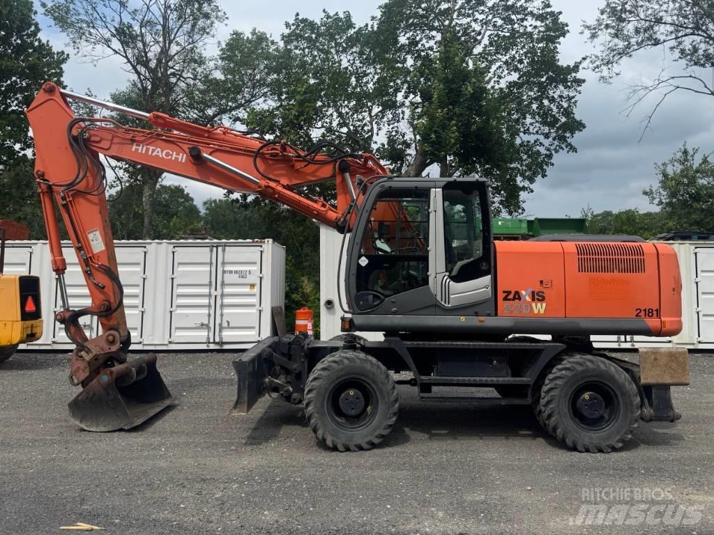 Hitachi ZX 220 W-3 Escavadoras de rodas