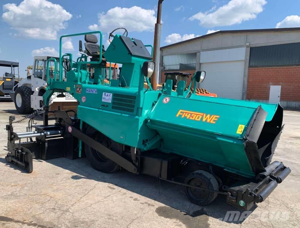 Hanta F 1430 WE Espalhadoras de asfalto
