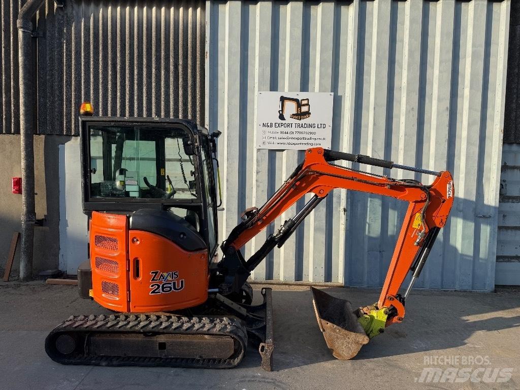 Hitachi ZX 26 Miniescavadeiras
