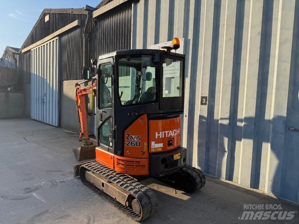 Hitachi ZX 26 Miniescavadeiras