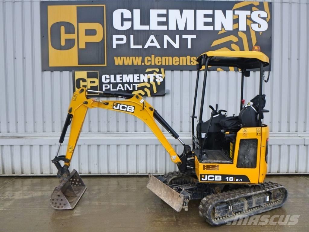 JCB 18Z-1 Miniescavadeiras