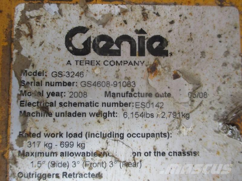 Genie GS 3246 Elevadores de tesoura