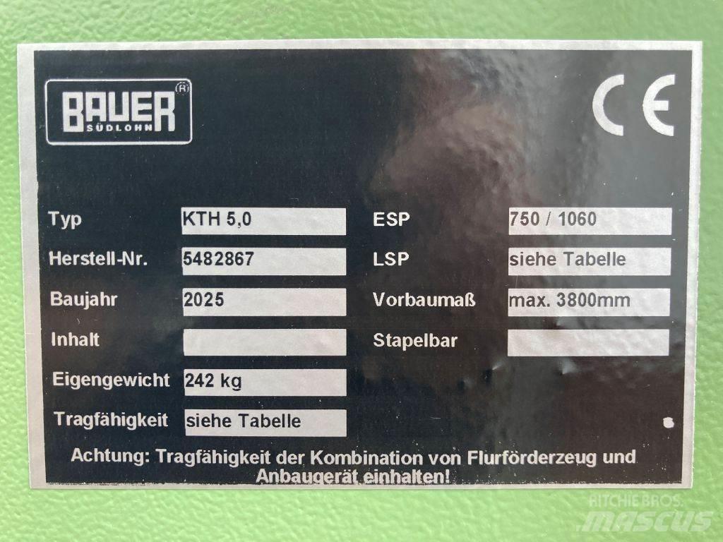 Bauer KTH 5,0 Movimentação cargas - Outros
