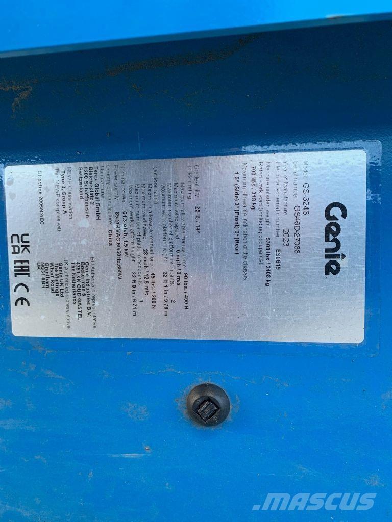 Genie GS-3246 Elevadores de tesoura