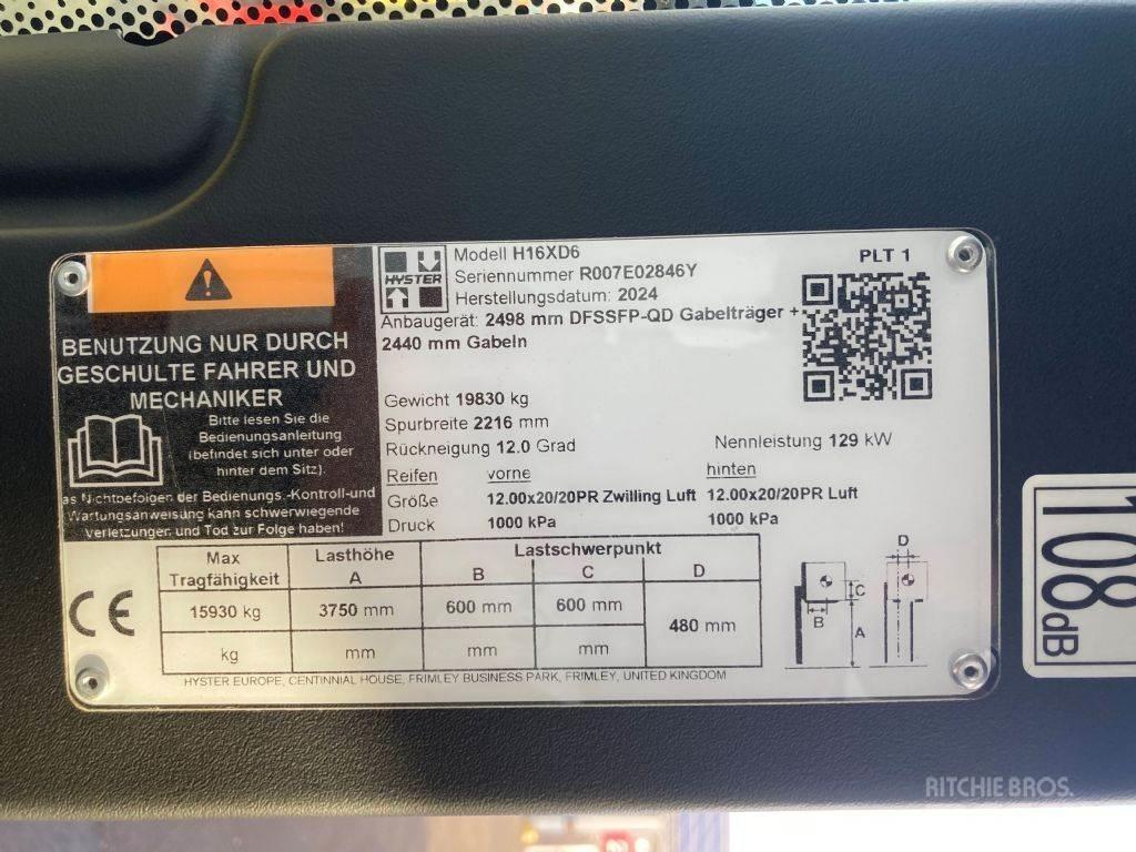 Hyster H16XD6 Empilhadores Diesel
