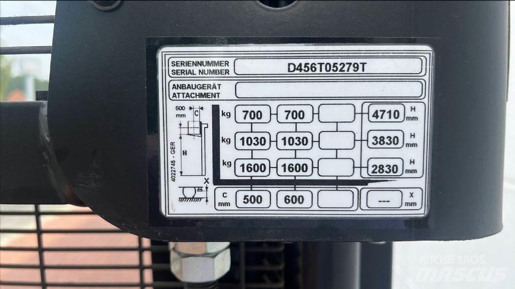 Hyster S1.6IL Empilhador para operador externo