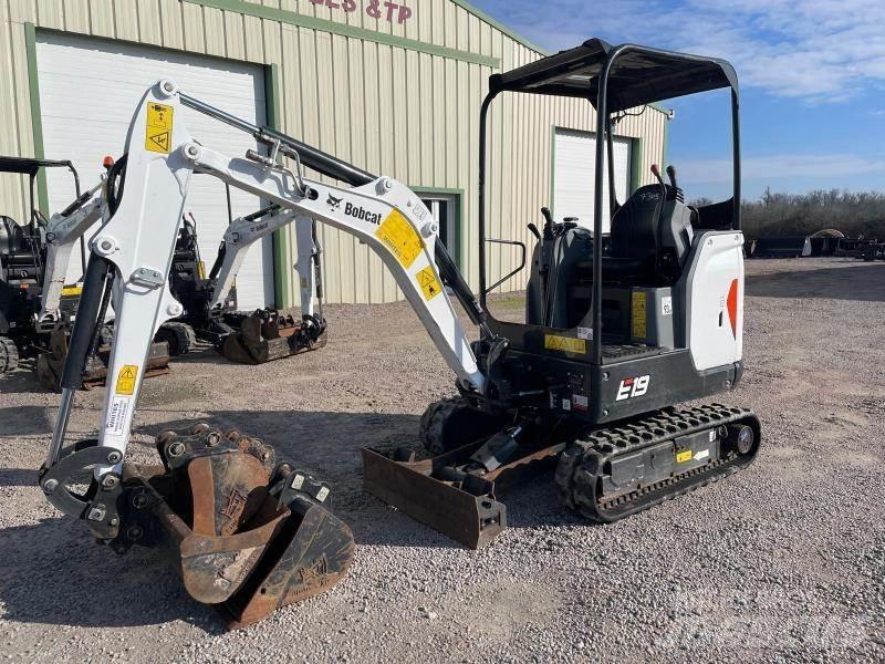Bobcat E19 Miniescavadeiras