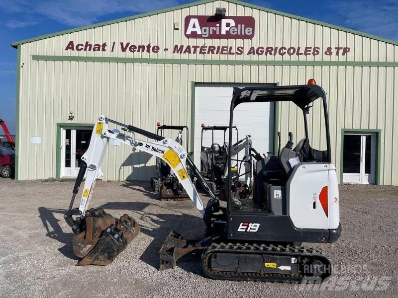 Bobcat E19 Miniescavadeiras