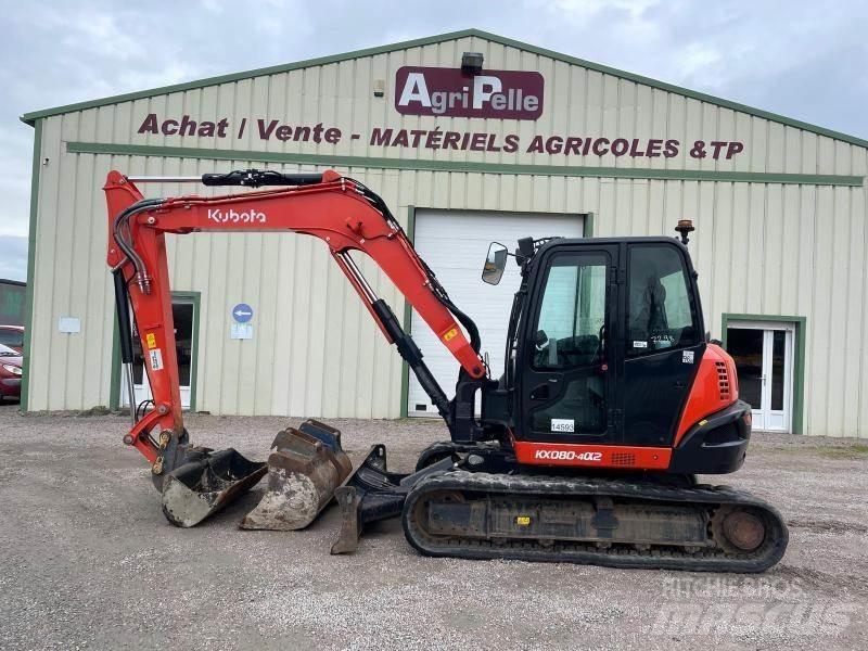 Kubota KX080-4 Miniescavadeiras