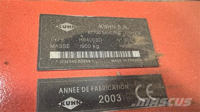 Kuhn HR 4003 Perfuradoras combinadas
