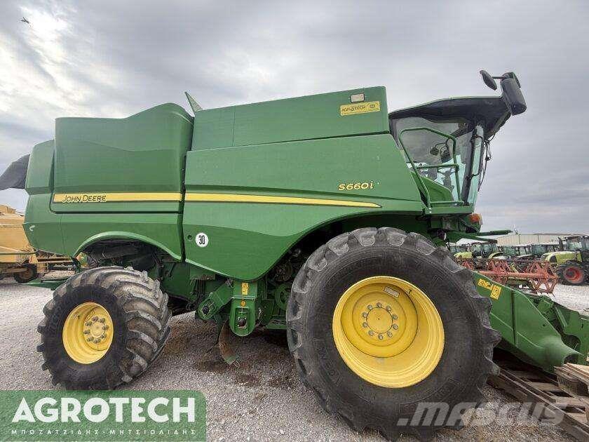 John Deere S660i Tratores Agrícolas usados