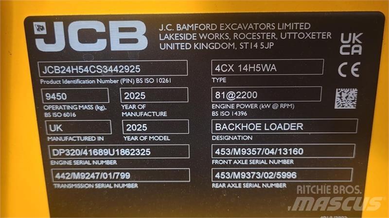 JCB 4CX Retroescavadeiras