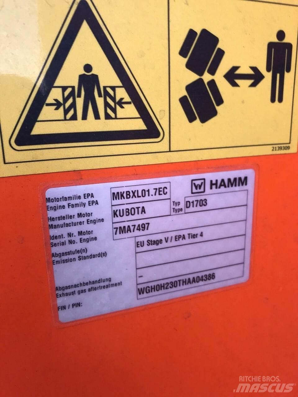 Hamm HD12VV Cilindros Compactadores tandem