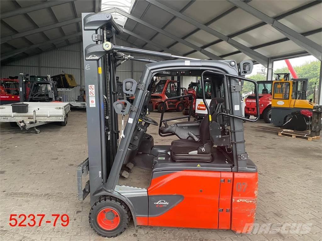 Linde E 18 L 02 EVO Empilhadores eléctricos