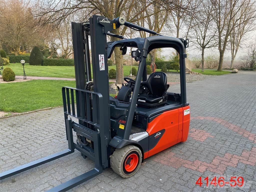 Linde E 20 L 02 Empilhadores eléctricos