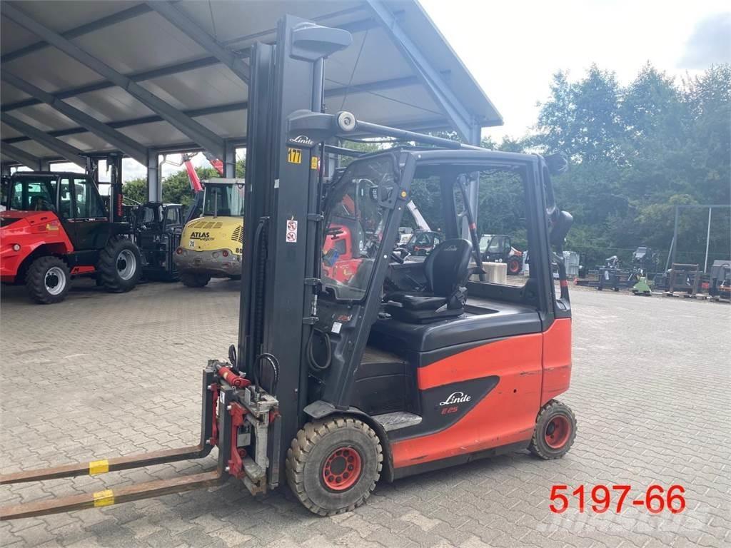 Linde E 25 HL - 01 600 Empilhadores eléctricos