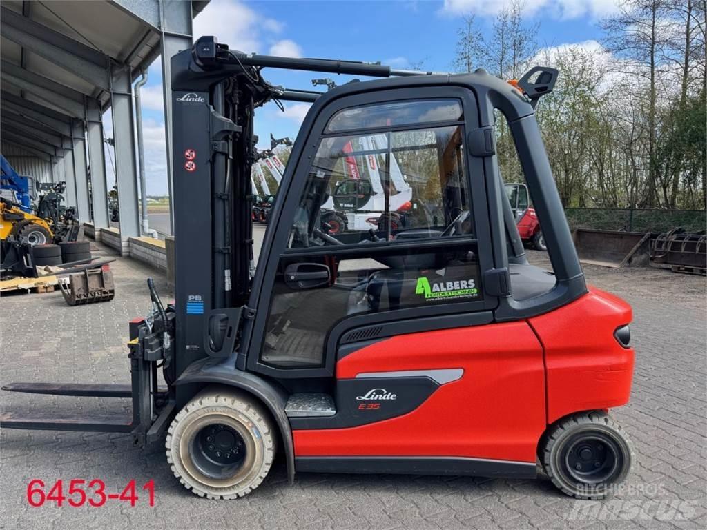 Linde E 35 L 01 Empilhadores eléctricos