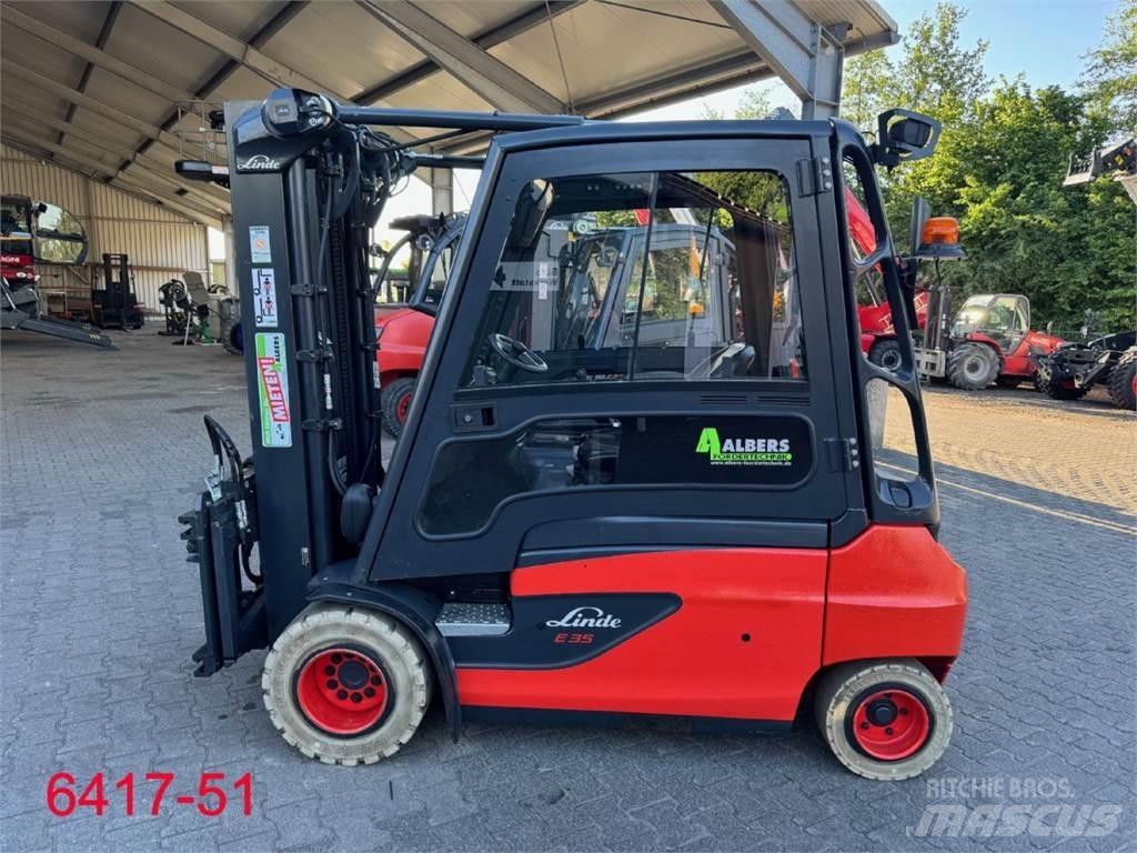 Linde E 35 L 01 Empilhadores eléctricos