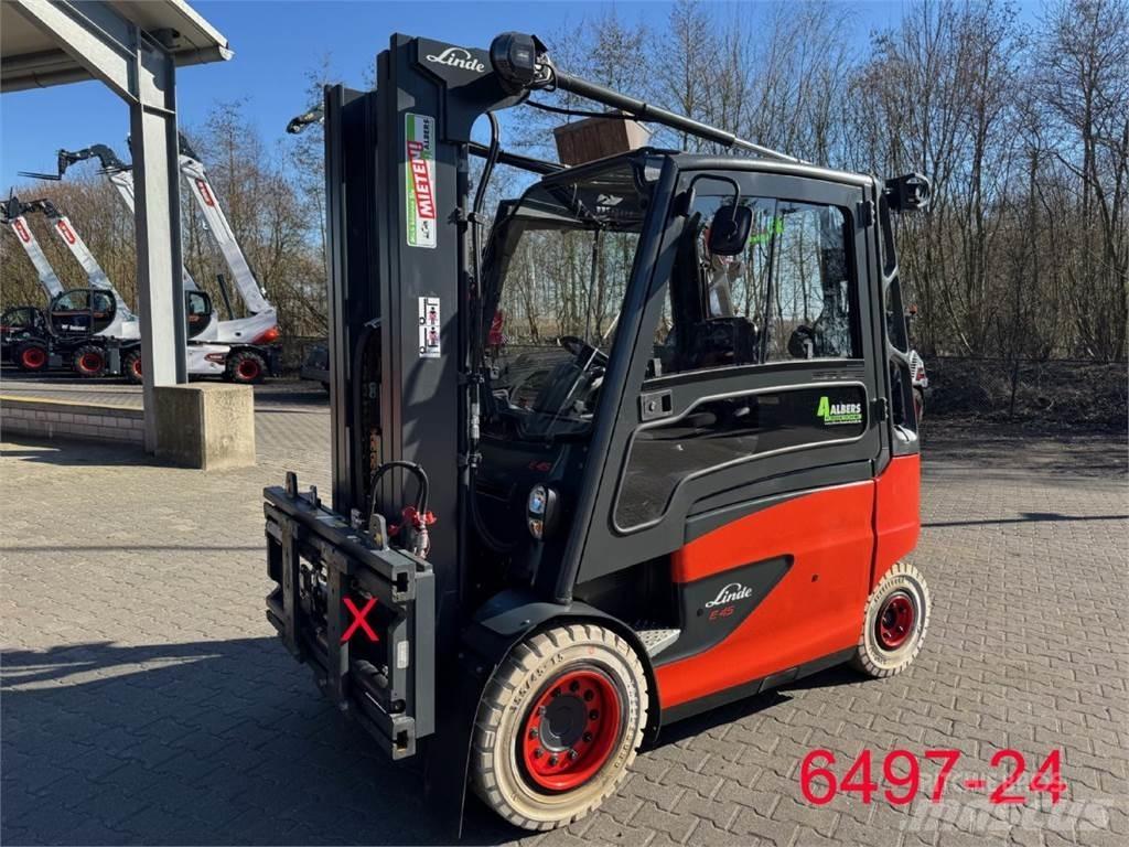 Linde E 45 HL 600 Empilhadores eléctricos