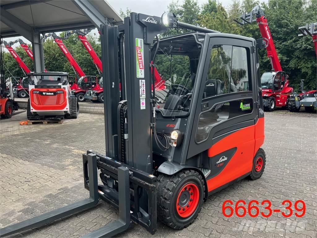 Linde E 50 HL 01 Empilhadores eléctricos