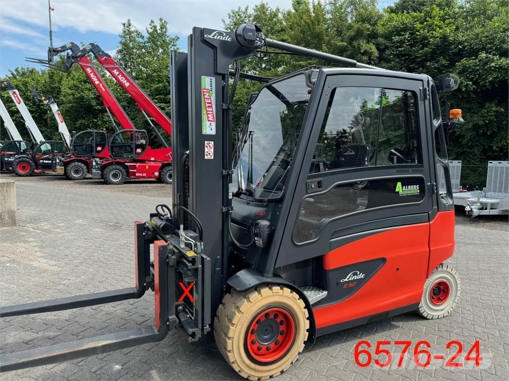 Linde E 50 HL 01 Empilhadores eléctricos