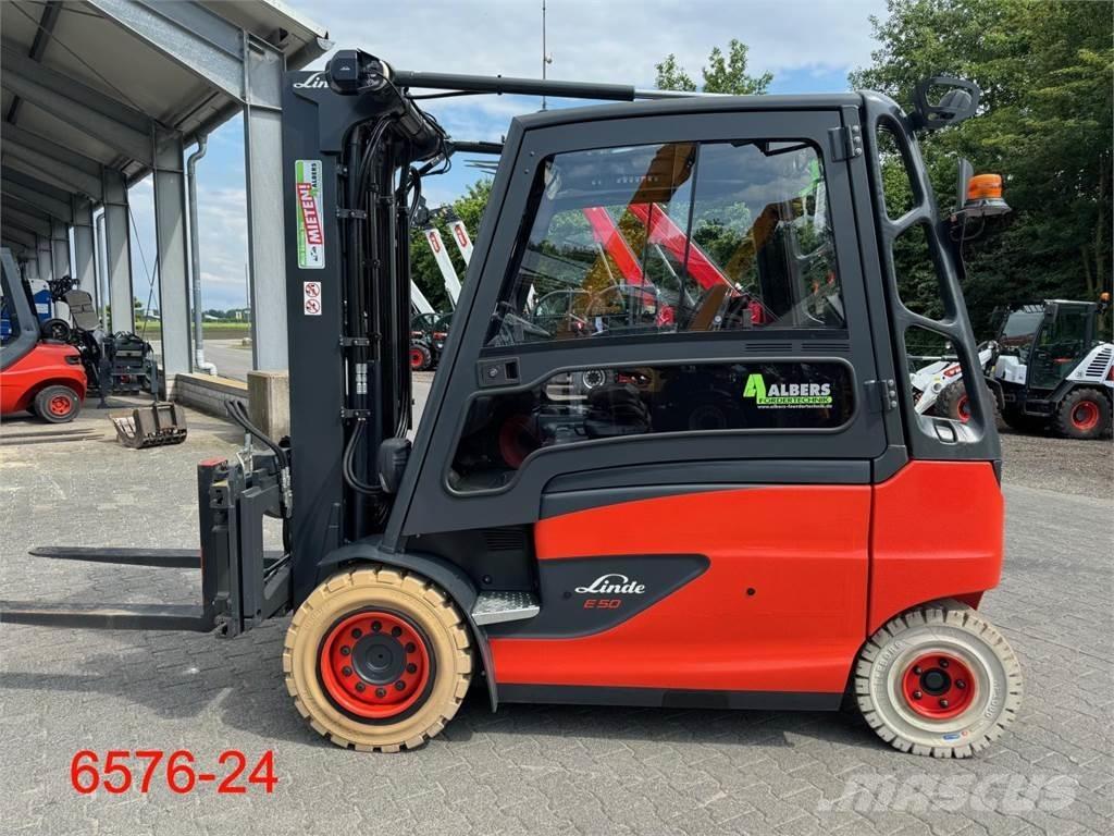 Linde E 50 HL 01 Empilhadores eléctricos