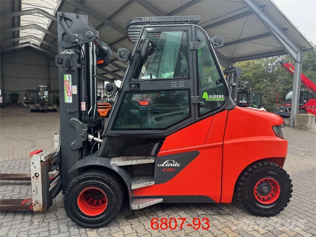 Linde E 80-01 / 900 Empilhadores eléctricos