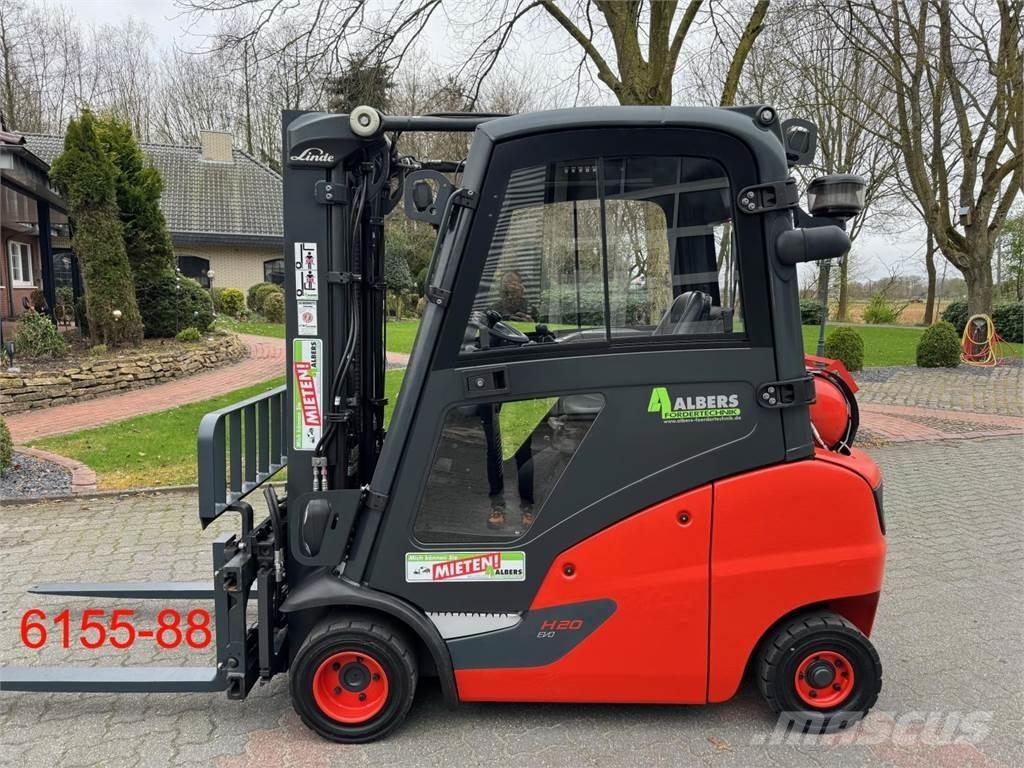 Linde H 20 T 01 Empilhadores a gás