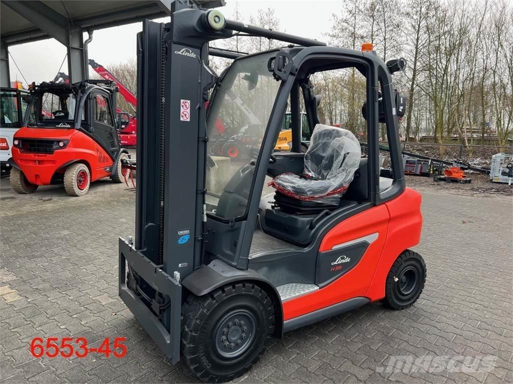 Linde H 35 D 01 Empilhadores Diesel