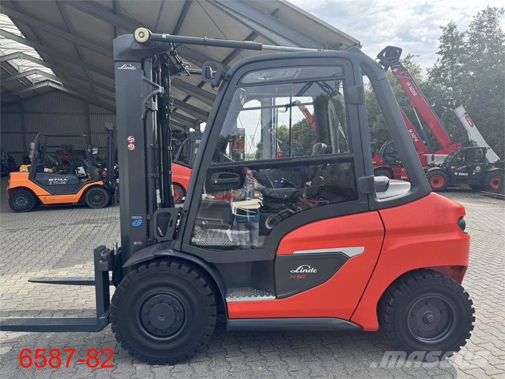 Linde H 50 D (1204) Empilhadores Diesel