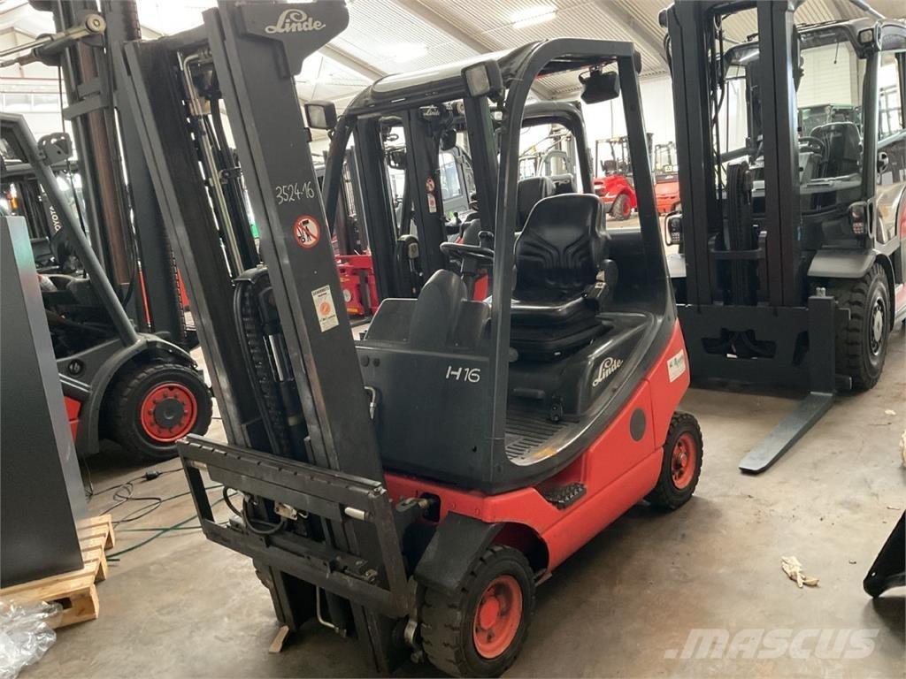 Linde H16T-03 Empilhadores a gás