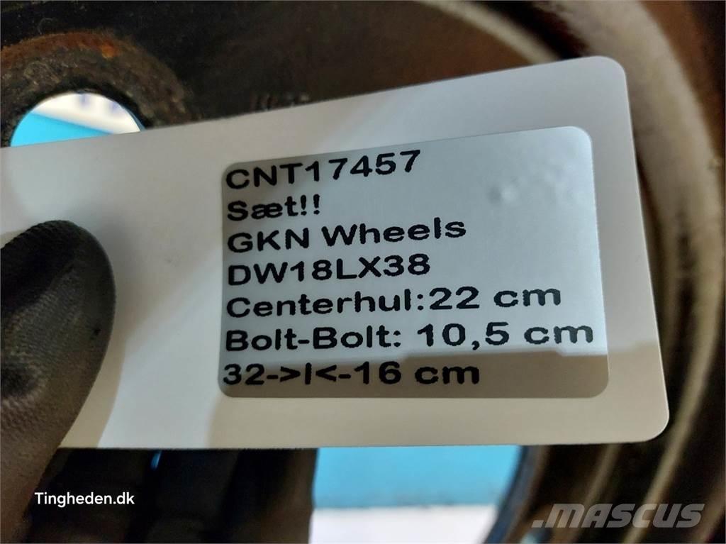  38 DW18Lx38 Sæt Pneus Agrícolas