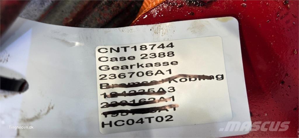 Case IH 2388 Transmissăo