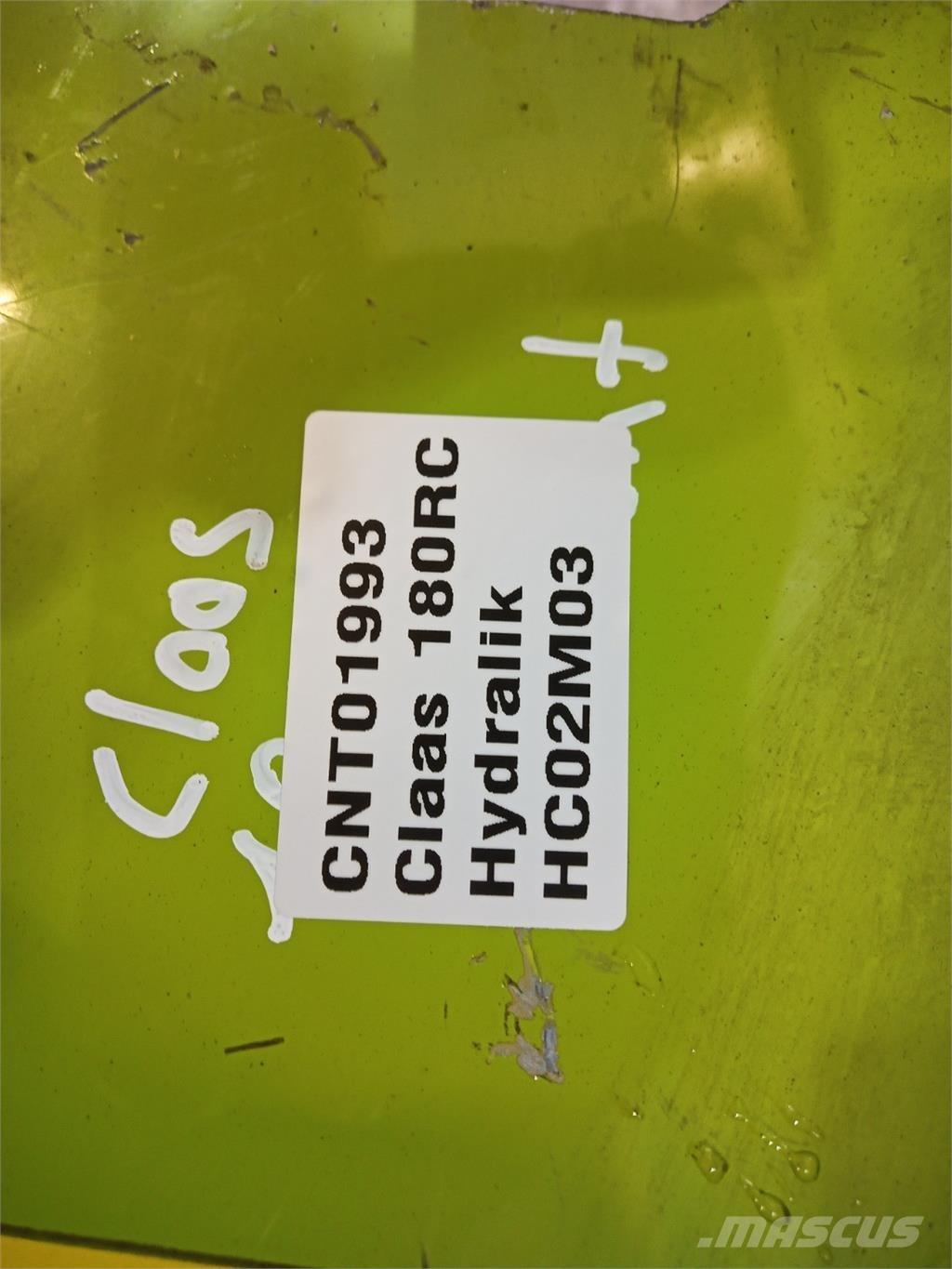 CLAAS 180 RC Hidráulica