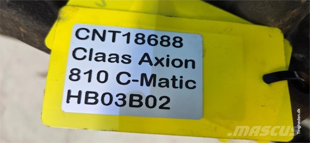 CLAAS Axion 810 Transmissăo