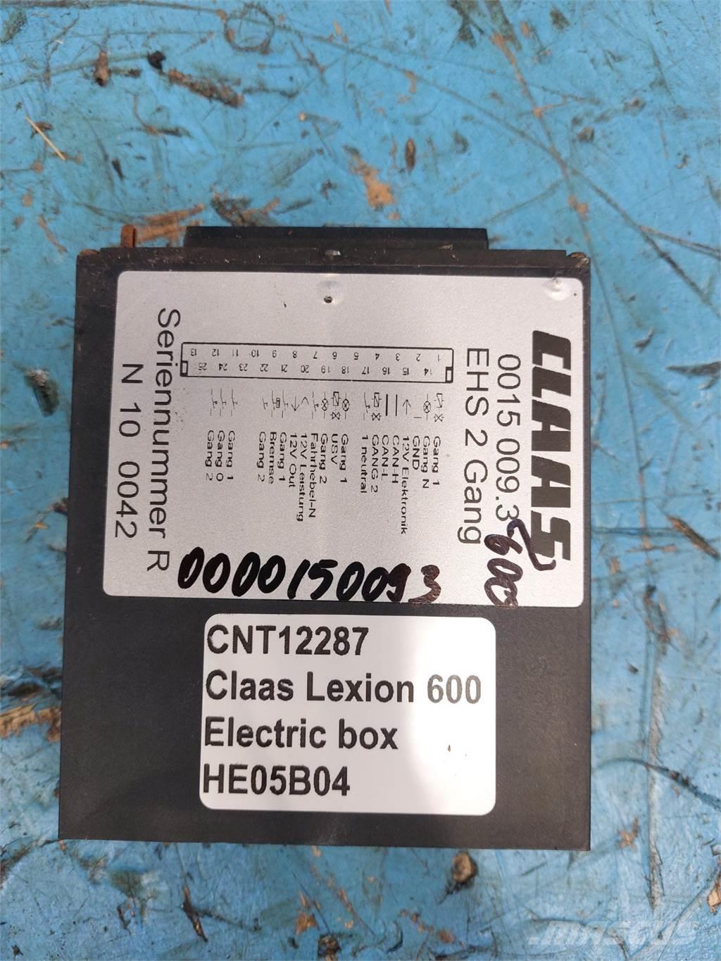 CLAAS Lexion 600 Electrónica