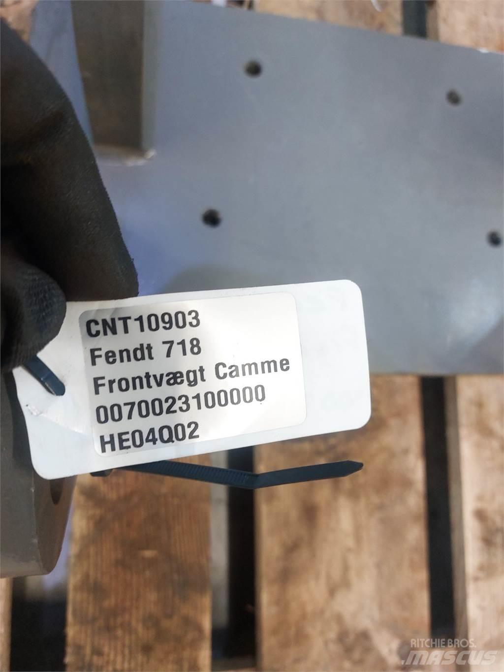 Fendt 718 Pesos Frontais