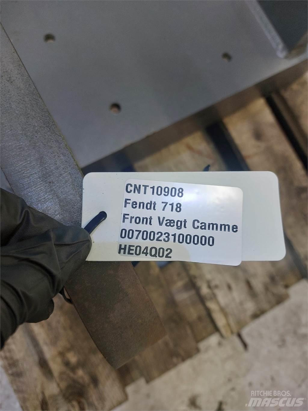 Fendt 718 Pesos Frontais