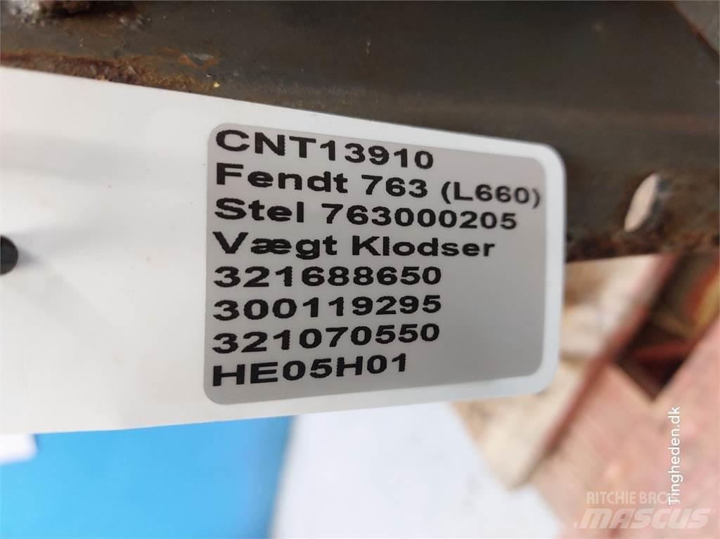 Fendt 763 Acessórios de ceifeiras debulhadoras