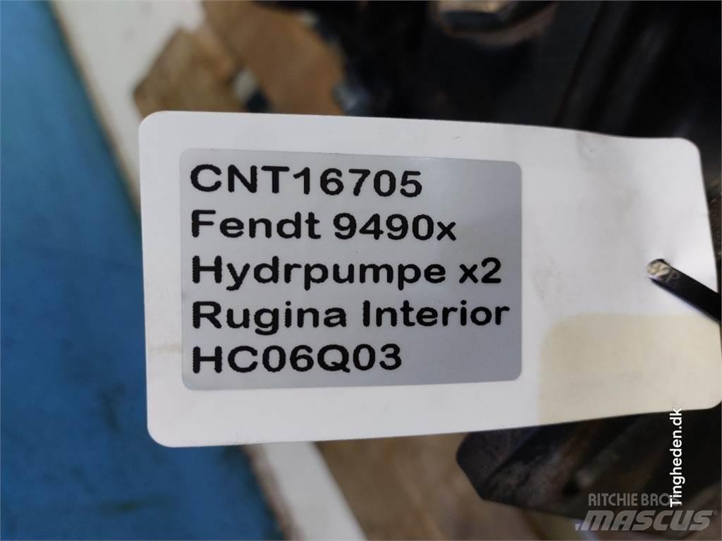 Fendt 9490X Hidráulica