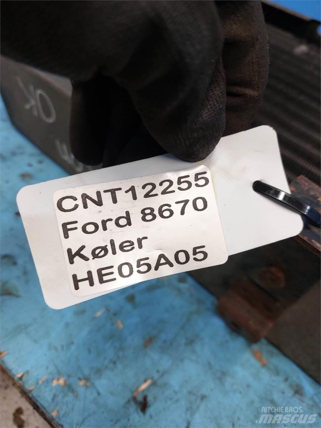 Ford 8670 Radiadores máquinas agrícolas