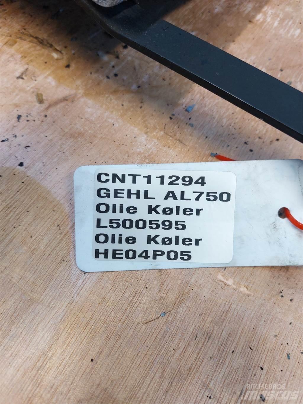 Gehl AL750 Radiadores máquinas construção