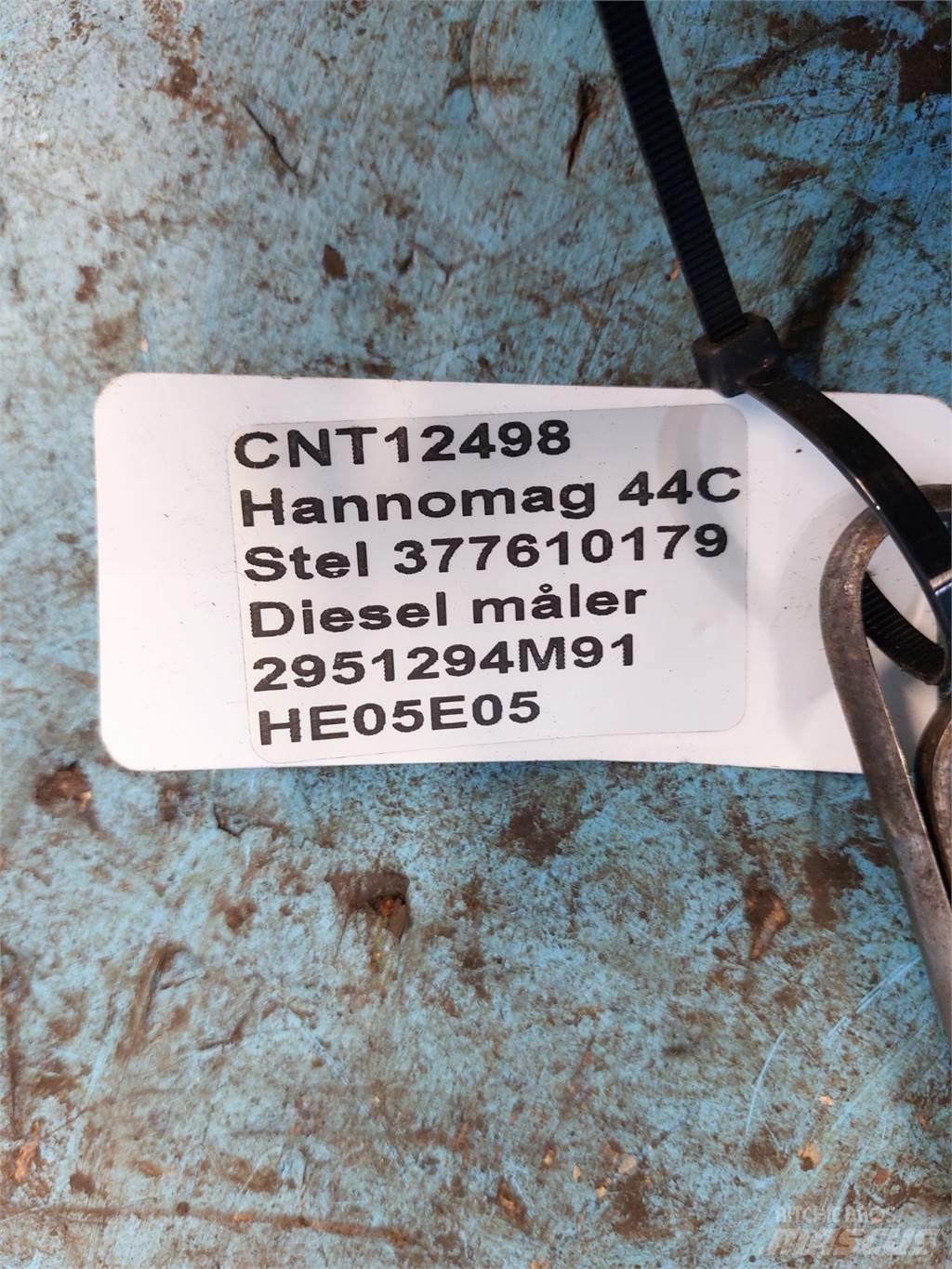  Hannonag 44C Outros componentes