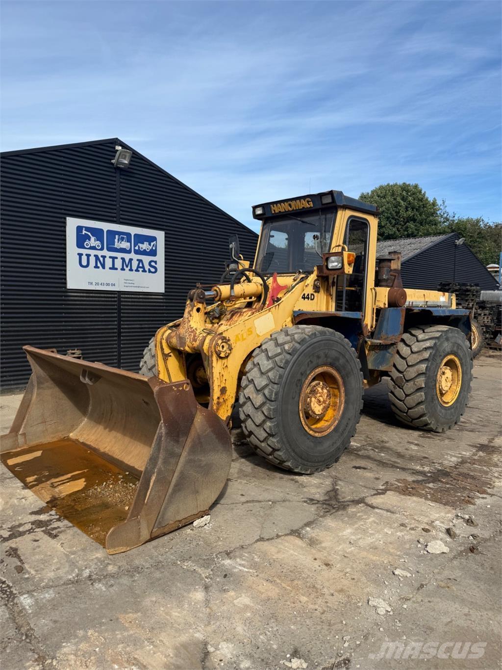 Hanomag 44D Carregadeiras de rodas